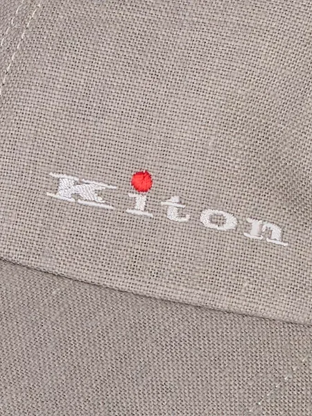 Șapcă Kiton cu broderie