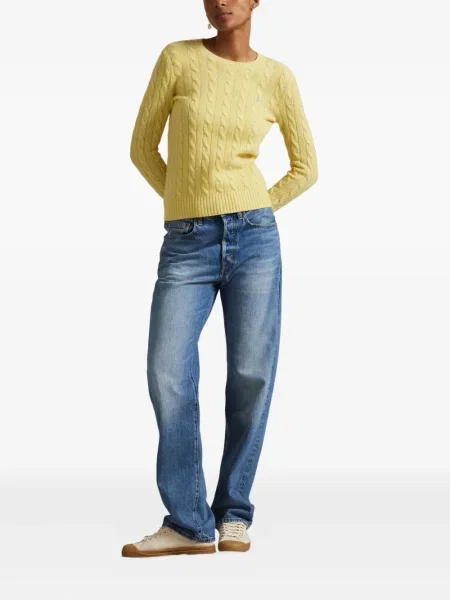 Căciulă Polo Ralph Lauren cu broderie tricotate de costum albastru