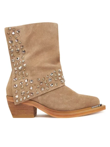 Ковбойские сапоги Alma En Pena бежевые