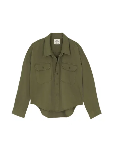 Krótka koszula Denimist zielona