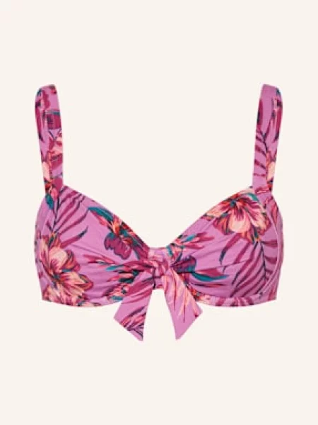 Lidea Góra Od Bikini Z Fiszbinami Tropic Radiance pink zielony
