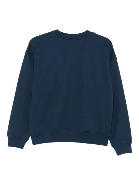 Hanorac Maison Kitsune cu imagine albastru
