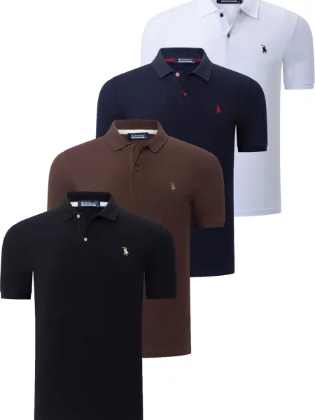 Tricou polo Dewberry negru
