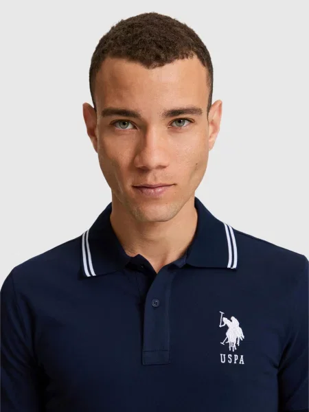 Поло U.s. Polo синее