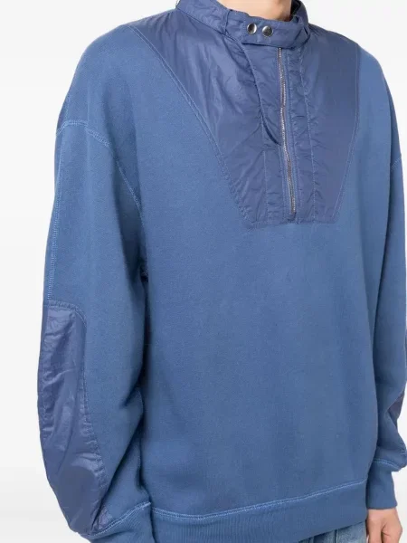 Половин цип суитчър Marant синьо