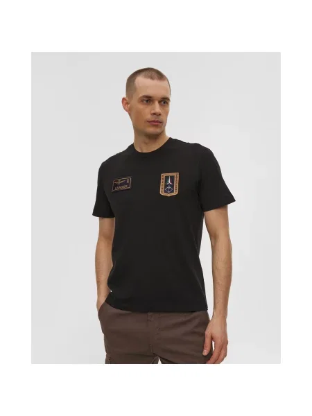 Tricou Pentru Bărbați Aeronautica Militare negru