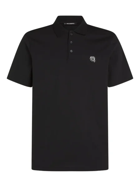 Polo Karl Lagerfeld negru