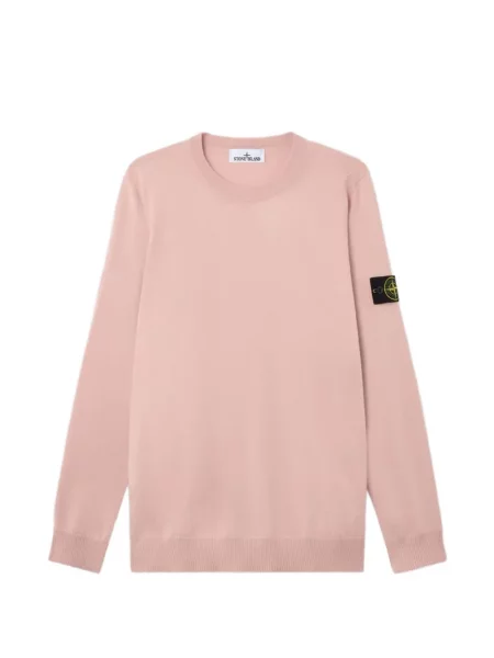 Pulover Stone Island cu strasuri roz