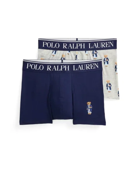 Polo Ralph Lauren Boksarice marine / karamel / svetlo siva / off-bela bela