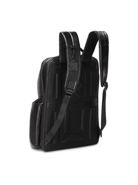 Torba na laptopa Kazar skórzana czarna