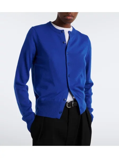 Kašmírový kardigán Extreme Cashmere modrá