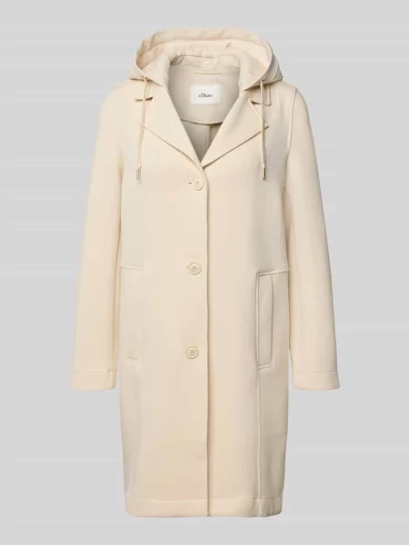 Krótki płaszcz o kroju regular fit z kapturem S.oliver Red Label