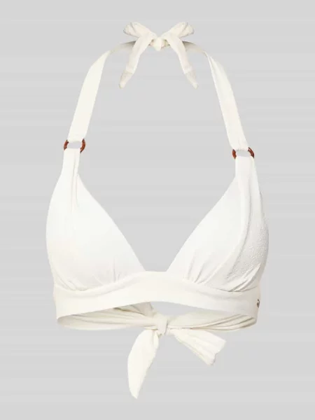 Top bikini z detalem z logo model ‘MAHO’ Banana Moon biały