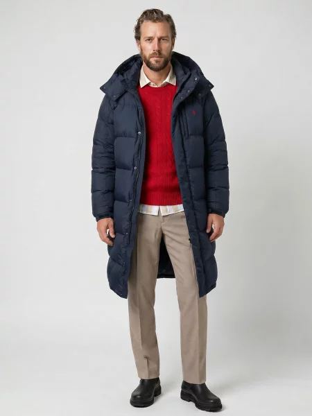 Geacă Polo Ralph Lauren albastru