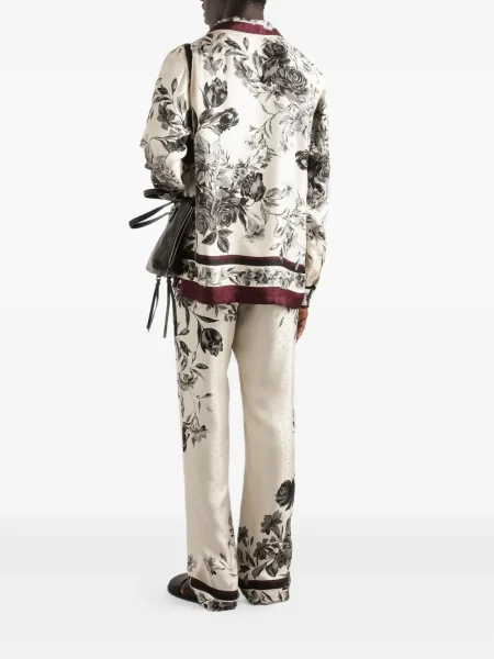Cămașă Dolce & Gabbana cu model floral cu imagine