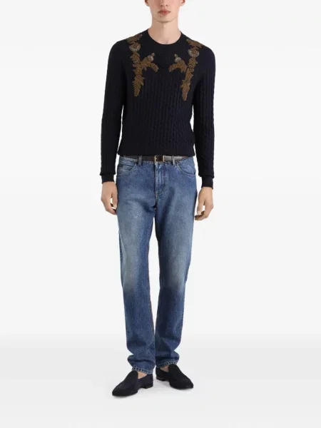 Pulover Dolce & Gabbana albastru