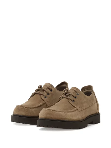 Pantofi derby Birkenstock din piele de căprioară
