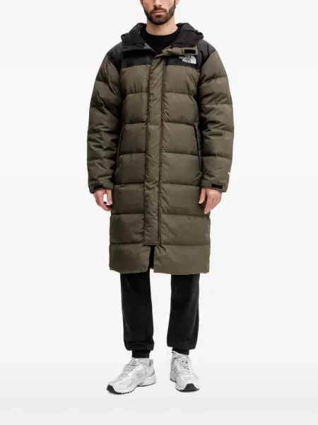 Płaszcz The North Face z kapturem zielony