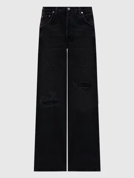 Джинси Ayla з ефектом потертості Citizens Of Humanity чорні