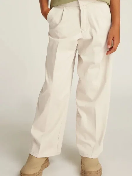 Calvin Klein Jeans Dječje hlače HR WIDE bež