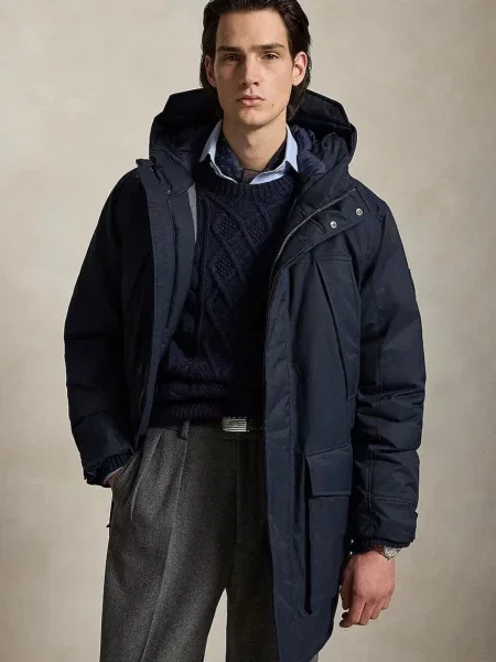 Polo Ralph Lauren Geacă din puf Bleumarin