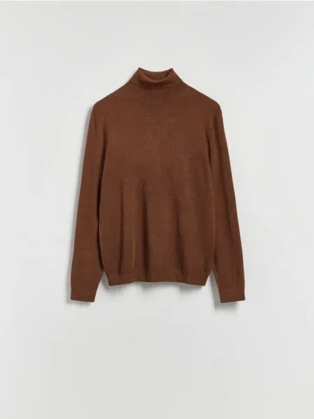 Reserved Golf z wiskozą brązowy