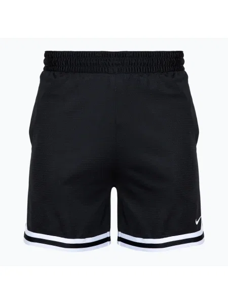 Férfi kosárlabda rövidnadrág Nike DNA Dri-Fit 6" fekete/fehér/fehér. Méret: M fehér