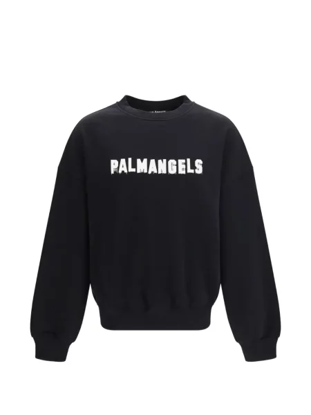 Pulover Palm Angels cu imagine negru