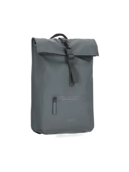 Plecak miejski Rains Rucksack Rolltop 13 + 4 l dark grey szary