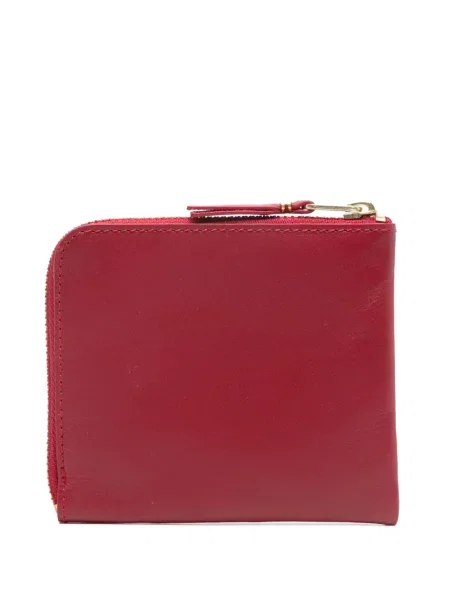 Portofel Comme Des Garçons Wallet din piele roșu