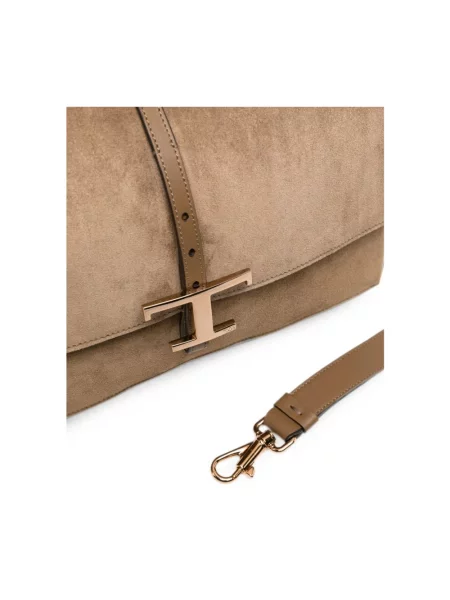 Torebka Tod's skórzana brązowa