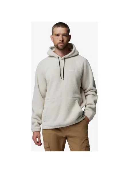 Polar z kapturem Columbia Timber Crest MTR beżowy jasny S biała