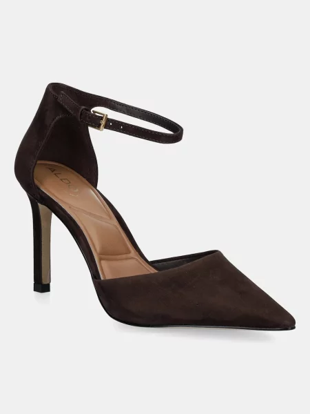 Pantofi cu toc Aldo din piele maro
