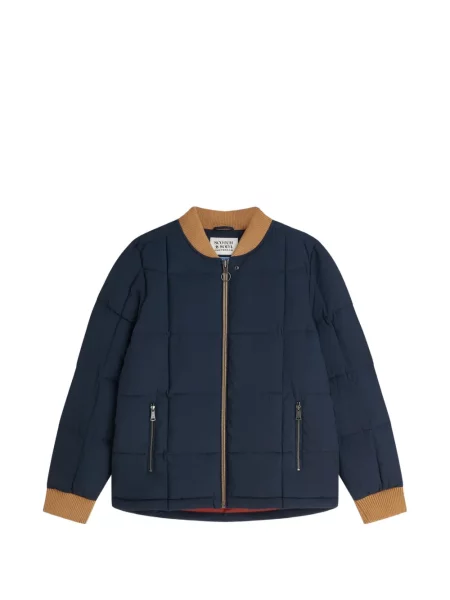 Geacă Scotch & Soda albastru