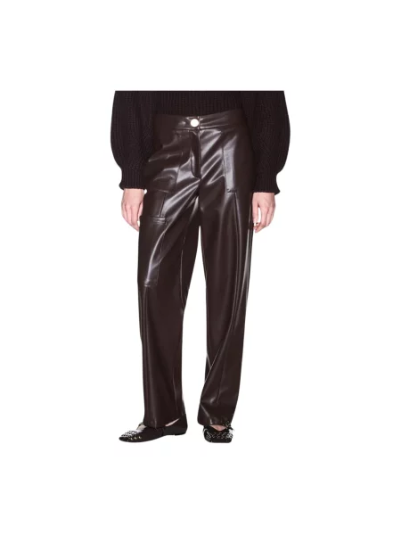 Spodnie Armani Exchange brązowe
