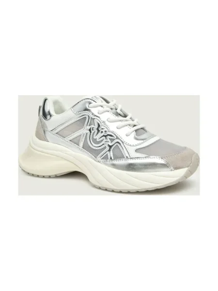 Sneakers PINKO Ariel 33 argintiu