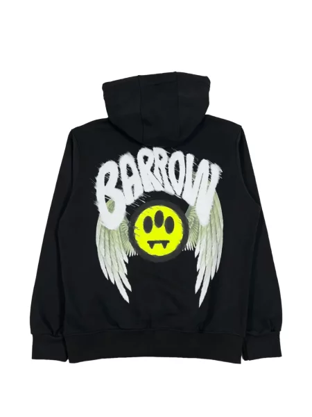 Hoodie Barrow με σχέδιο μαύρο