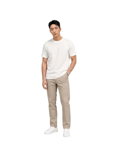 Chinos nohavice Calvin Klein Jeans béžová