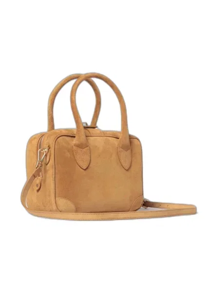 Torebka Golden Goose skórzana beżowa
