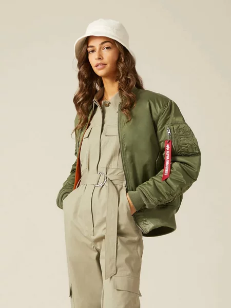 Alpha Industries Демісезонна куртка зелений