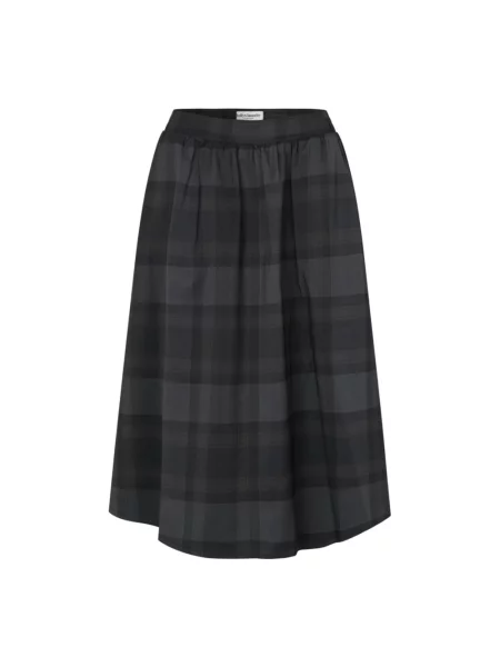 Spódnica midi Lollys Laundry szara
