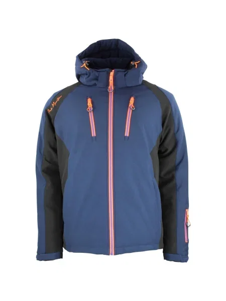 Geacă Peak Mountain softshell albastru