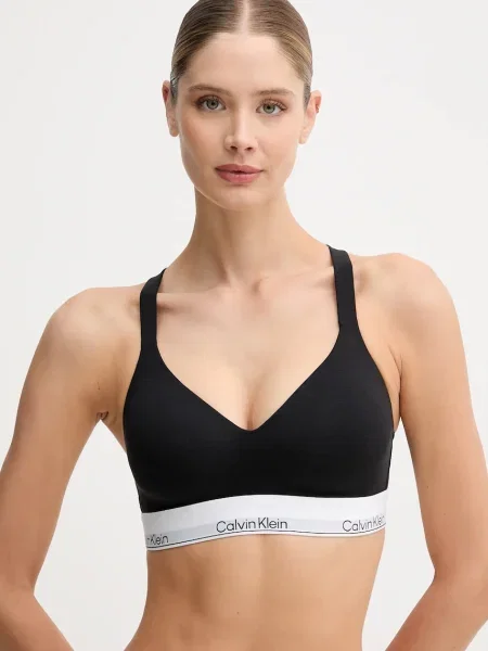 Calvin Klein Underwear braletka s bavlnou černá