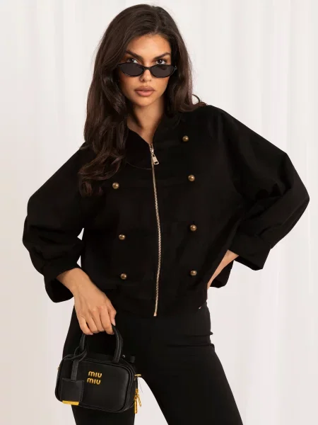 Jakna Italy Moda crna