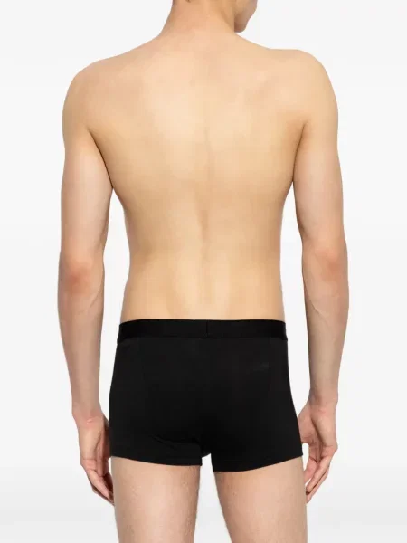 Boxeri Emporio Armani cu autograf negru