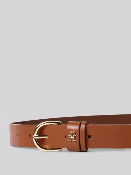Pasek Tommy Hilfiger brązowy
