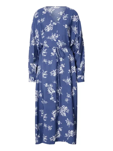 MSCH COPENHAGEN Rochie Andena Amabella albastru marin alb