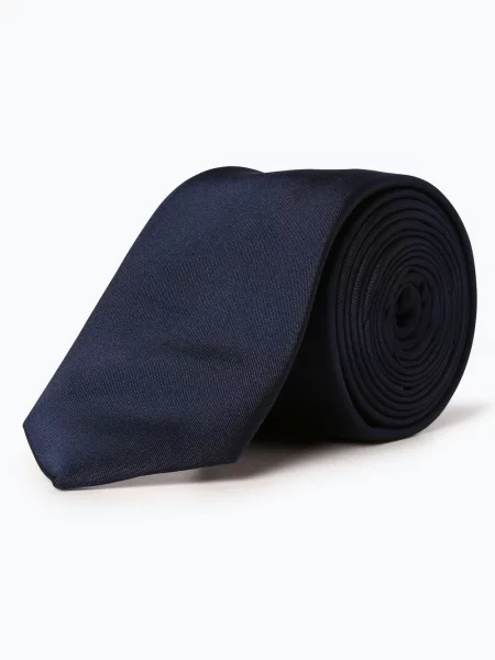 Finshley & Harding Krawat jedwabny Mężczyźni Jedwab ONE SIZE niebieski