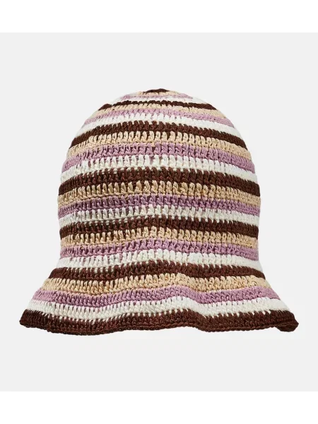 Pălărie Anna Kosturova cu dungi