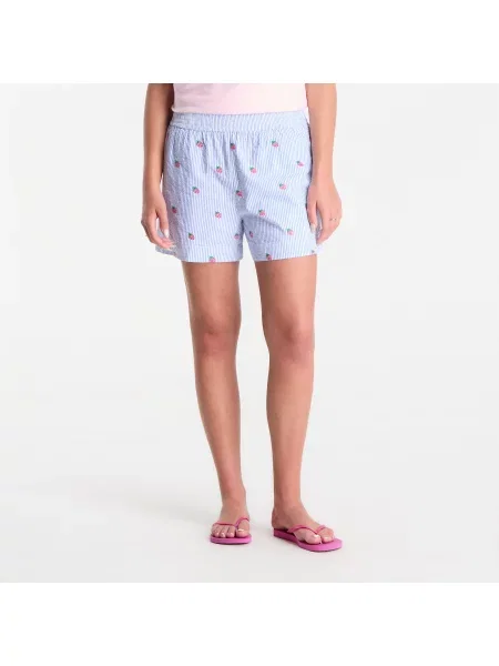 Szorty Saint Barth Meave Short Pant Seersucker Stripes V Straw S